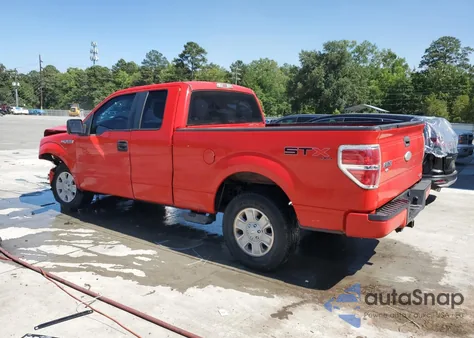 2011 Ford F150 Super Cab из США, поврежденный, VIN 1FTEX1EM3BFD22313